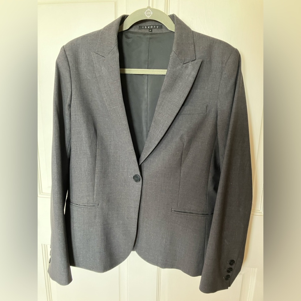 Theory suit jacket sz 12